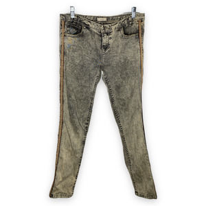 Vintage Pull & Bear High Rise Acid Wash Jeans Size 12